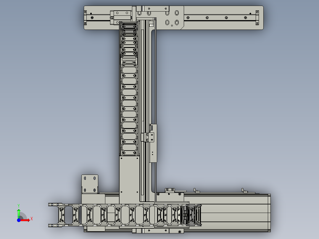E19472-152-000-X1-XYZ龙门前视图