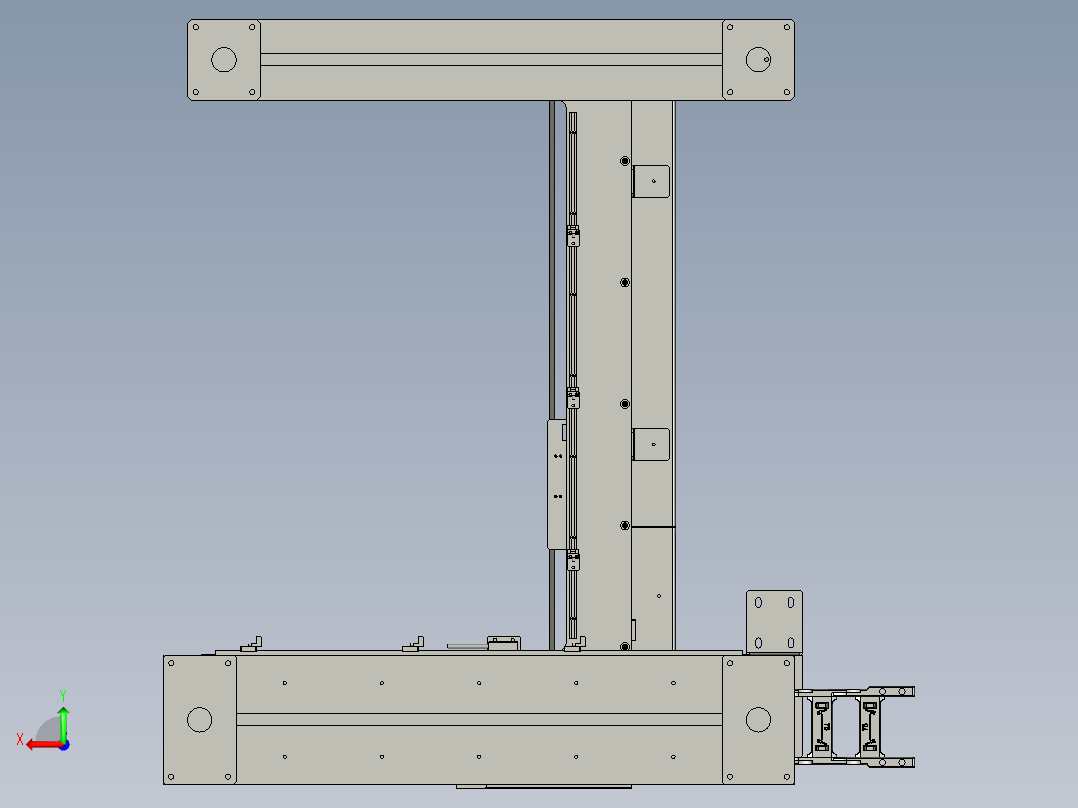 E19472-152-000-X1-XYZ龙门后视图