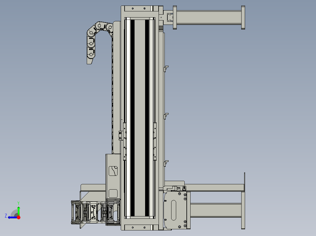 E19472-152-000-X1-XYZ龙门右视图