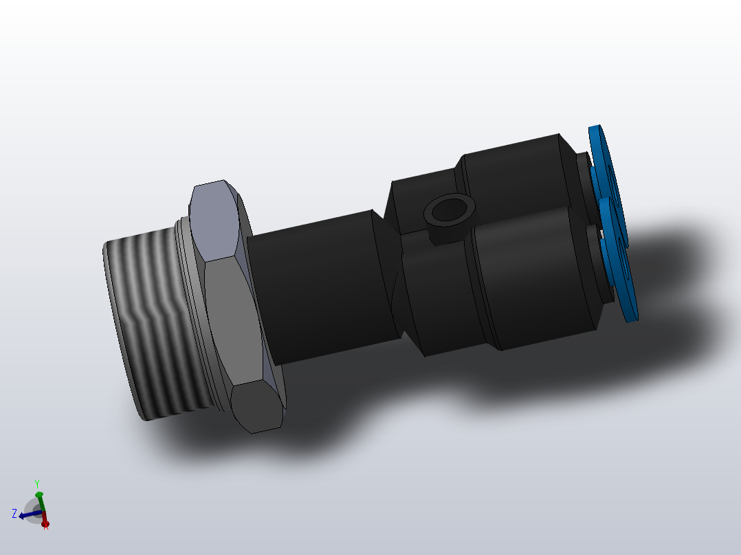 IPX-G Y型螺纹弯头-G螺纹_IPX04-G03主视图