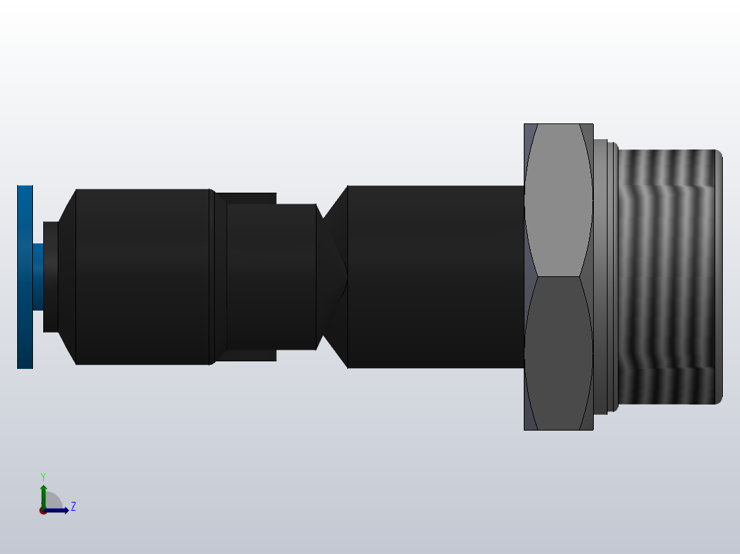 IPX-G Y型螺纹弯头-G螺纹_IPX04-G03左视图