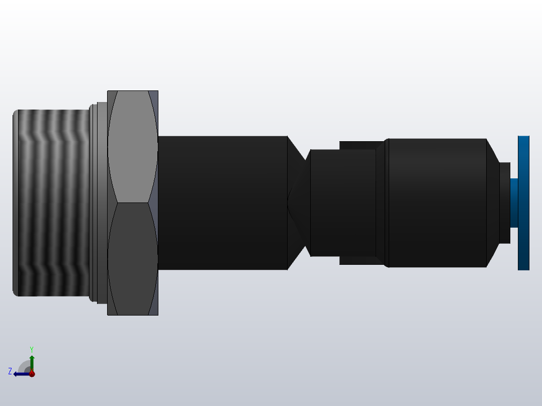 IPX-G Y型螺纹弯头-G螺纹_IPX04-G03右视图
