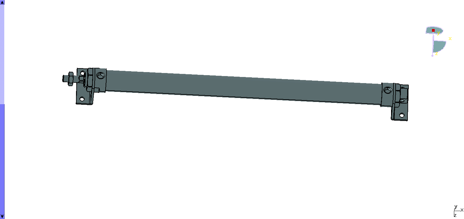 气缸MAL25x350SCALB