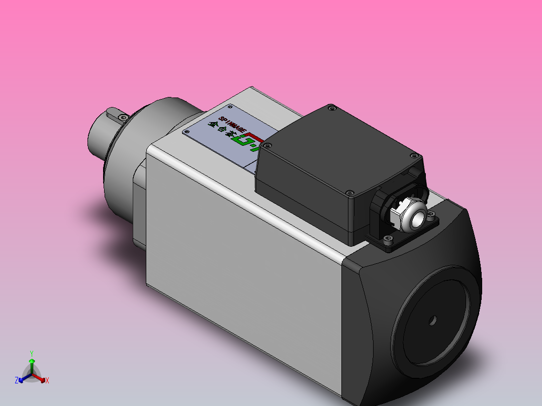 JTH5360A-SF36 精密开槽电机[JTH5360A-S09P2.20-SF36]主视图