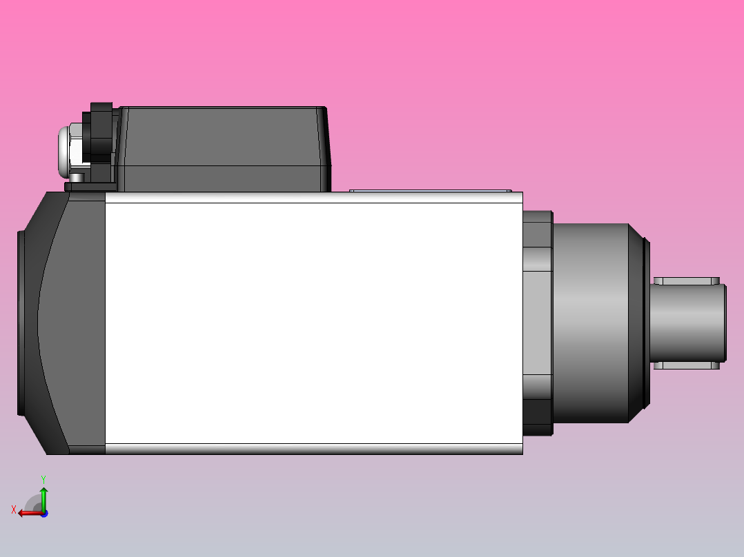 JTH5360A-SF36 精密开槽电机[JTH5360A-S09P2.20-SF36]后视图