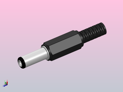 DC电源插头2,5 x 5,5毫米