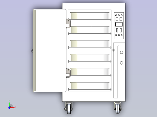 茶叶发酵箱前视缩略图