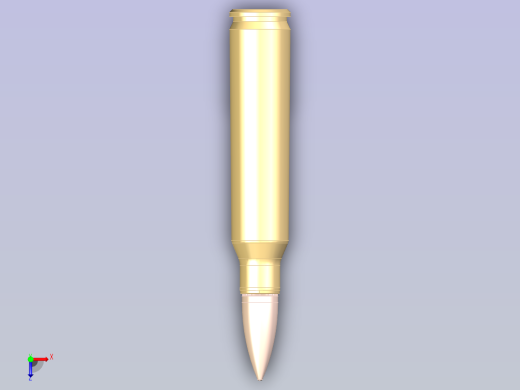 5.56毫米M193子弹俯视缩略图