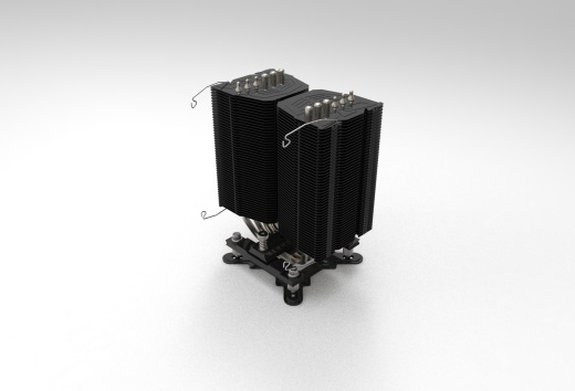 rolimatech megahalems cpu塔式冷却器缩略图
