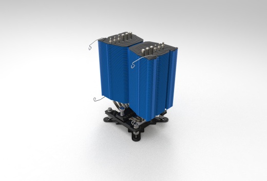 rolimatech megahalems cpu塔式冷却器缩略图