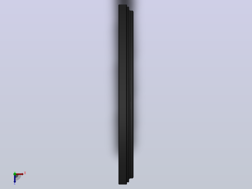 A1防尘圈（丁腈橡胶）[A1B020N3587]俯视缩略图