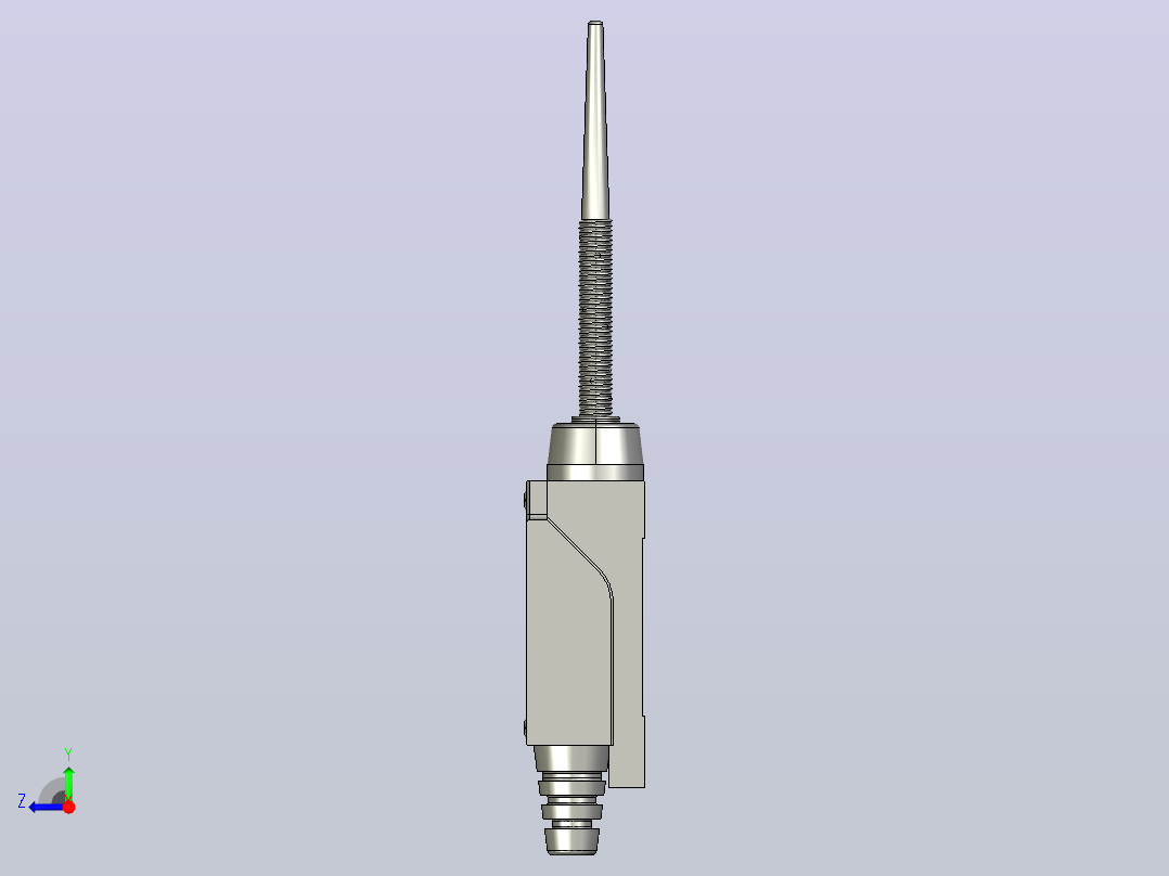 夹具检测用欧姆龙传感器右视图