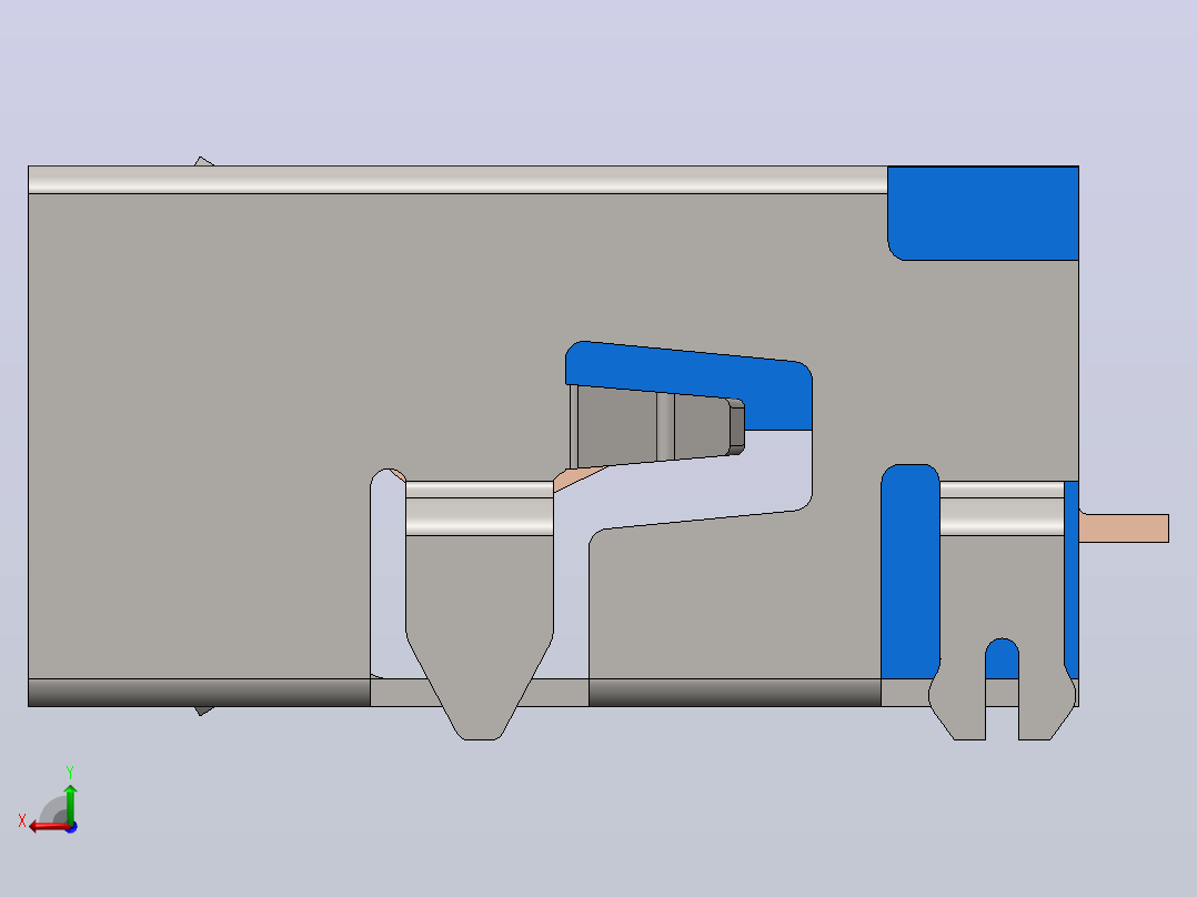 usb-u-a-24ds-w 接头后视图