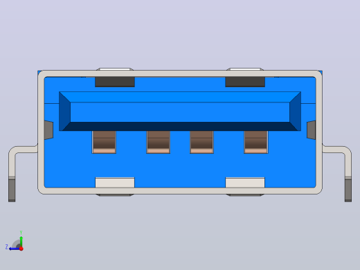 usb-u-a-24ds-w 接头右视缩略图