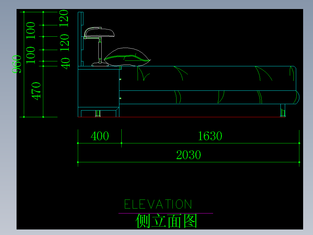 家装类CAD土块(二)--FH01017D