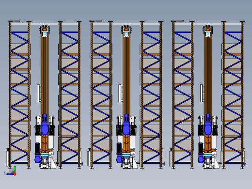 E007 全自动立体仓库右视缩略图