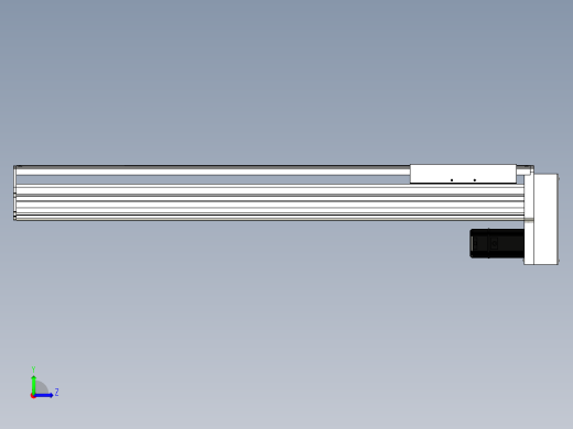 Toyo东佑达直线模组-ETH22-800-BM-400W左视缩略图
