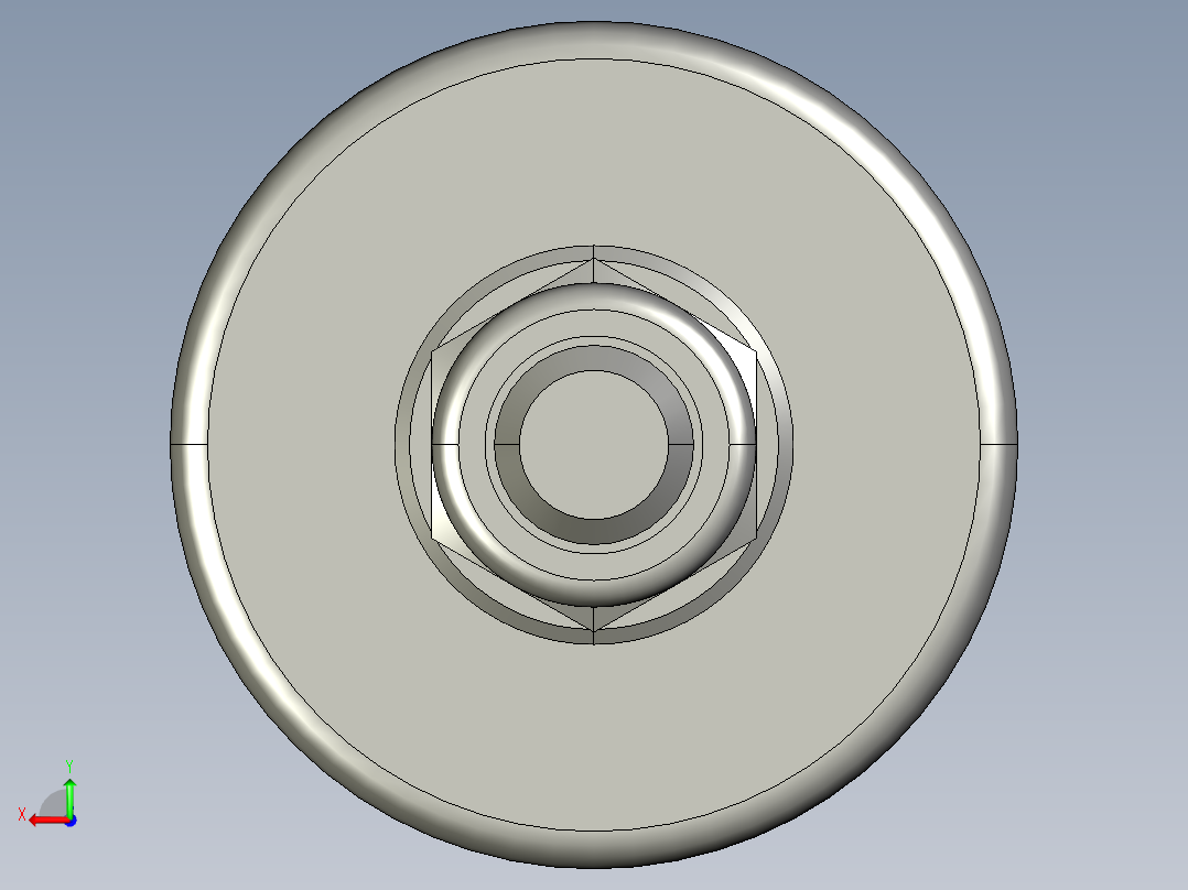 减震器M8后视图