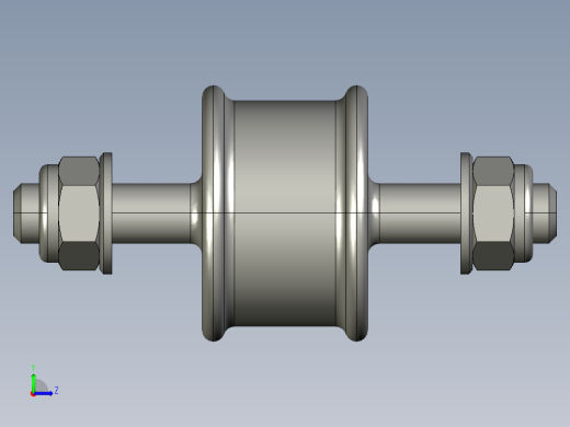 减震器M8左视缩略图