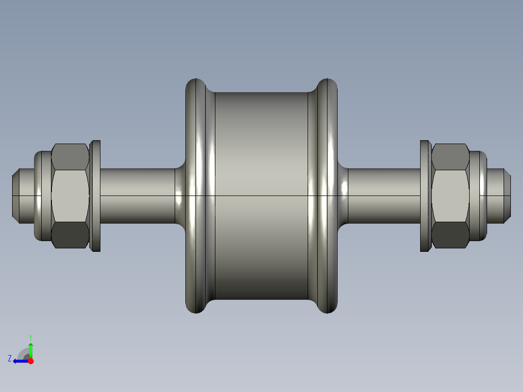 减震器M8右视图