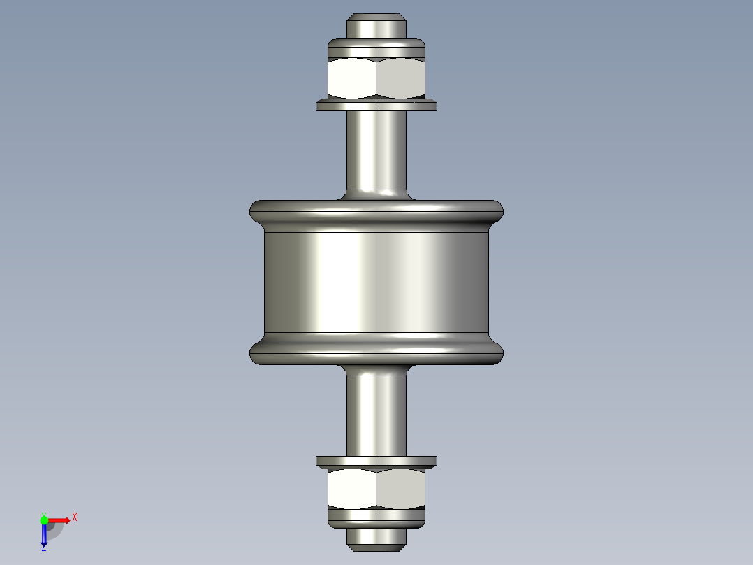 减震器M8俯视图