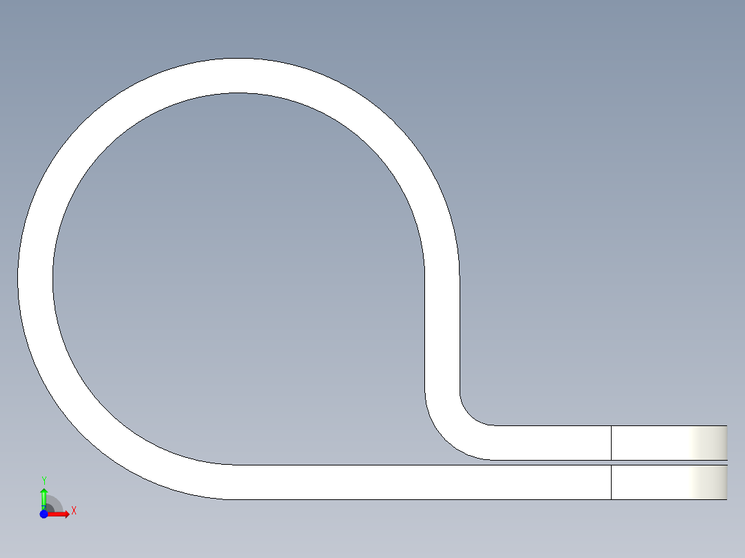 HP 系列 P 夹-H9P-NA前视图