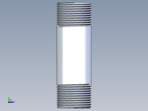 聚氯乙烯配件33-Sch80_Nipple_MPTxMPT_861-136_1in x 4in左视缩略图