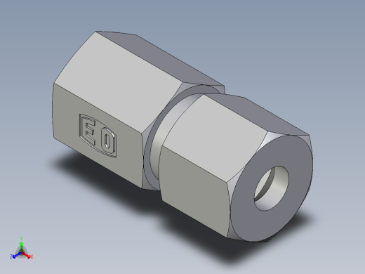 卡套式工业通用硬管接头EO_Swivel_connector_GAI08ZSR71