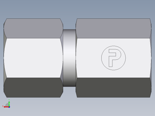 卡套式工业通用硬管接头EO_Swivel_connector_GAI08ZSR71后视缩略图