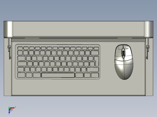 壁挂式or嵌入式显示器模组俯视缩略图