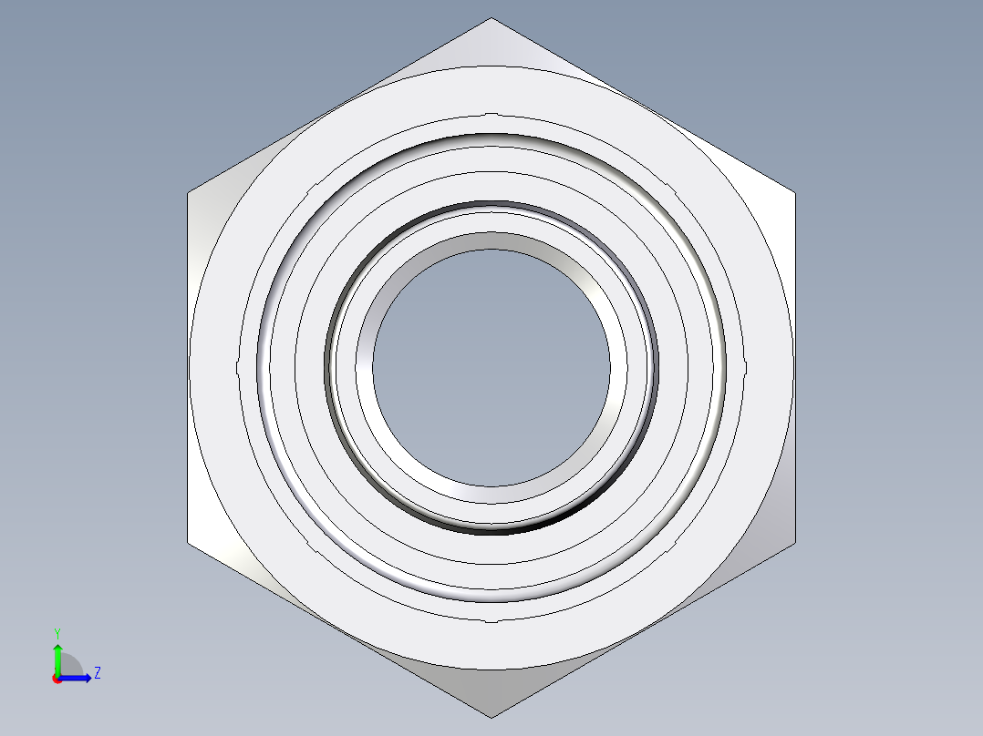 C973系列-24°重型直头左视图