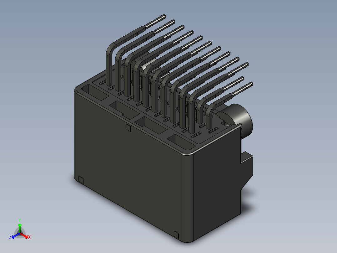 连接器AAUS01AP2-020K026主视图