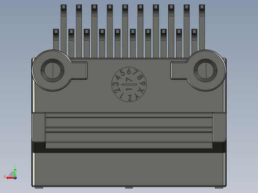 连接器AAUS01AP2-020K026后视缩略图