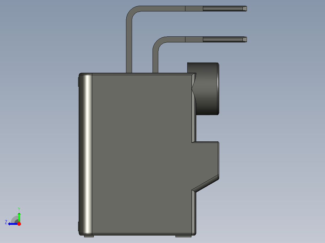 连接器AAUS01AP2-020K026右视图