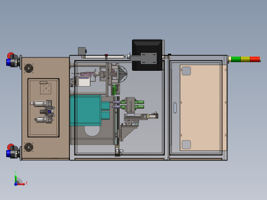 电源组装总装配前视缩略图