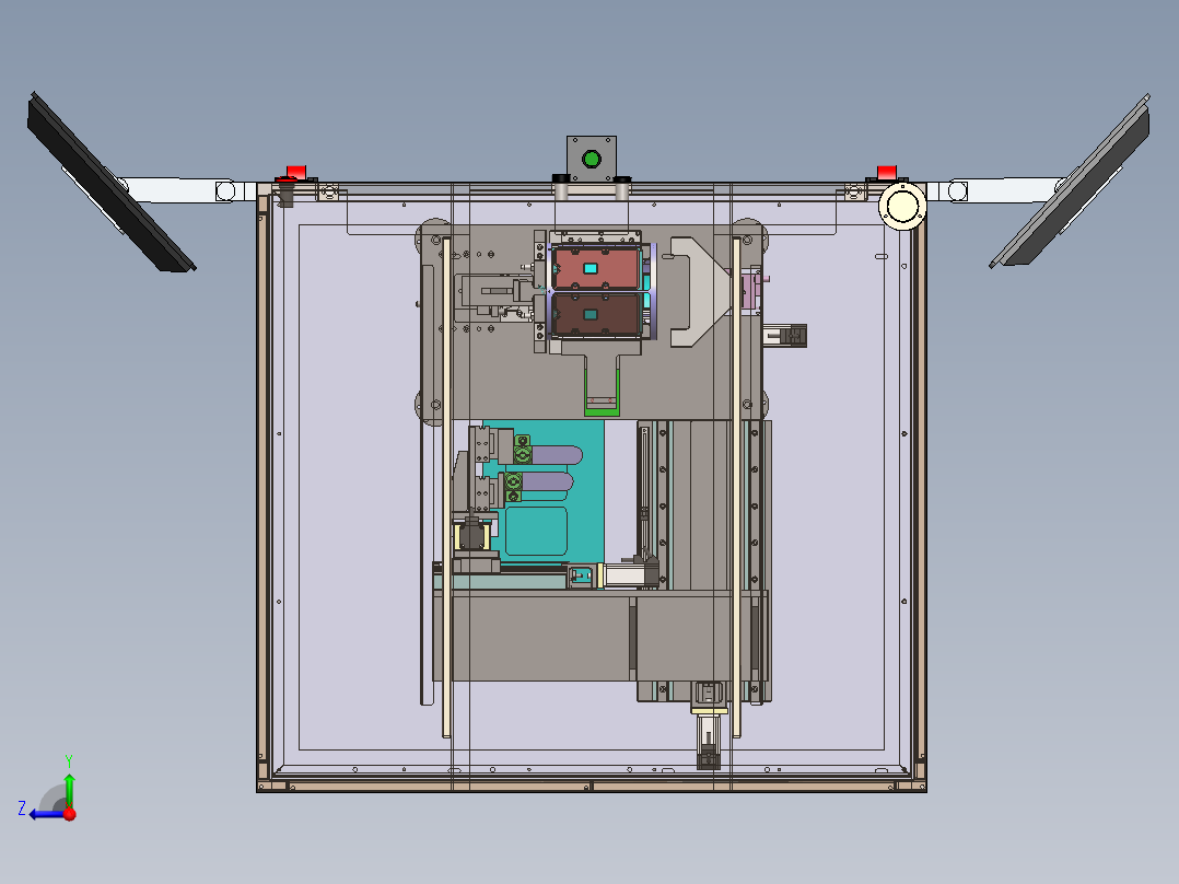 电源组装总装配右视图