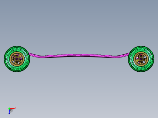 橡胶四轮滑板单翘板俯视缩略图