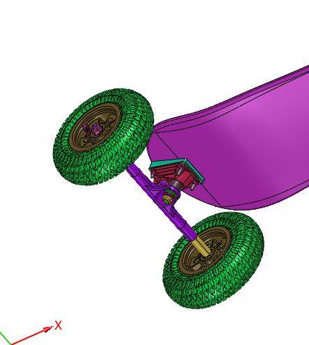 橡胶四轮滑板单翘板缩略图