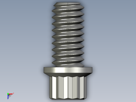 1-4in-20 0.5long 12-point screws.STEP俯视缩略图