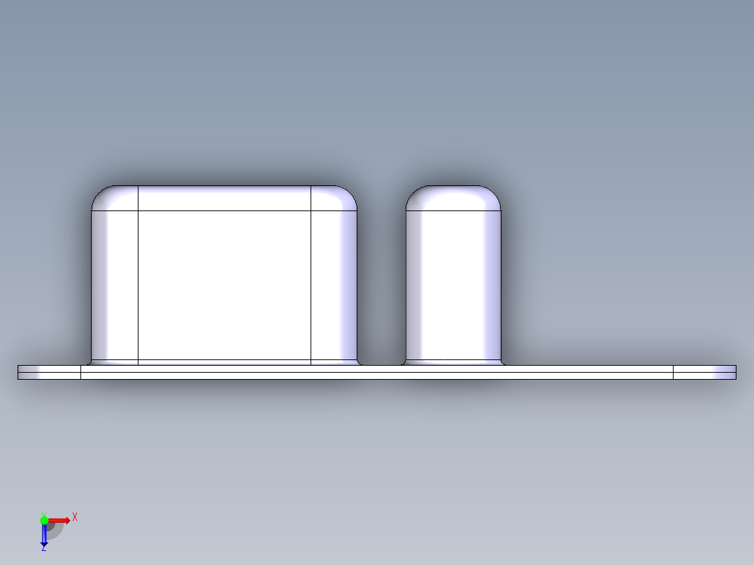 水槽、不锈钢水槽(73)俯视图