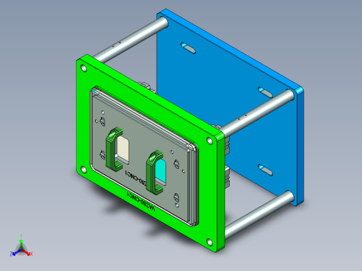 VAZ50-笔记本CNC工装夹具三维模型CNC1