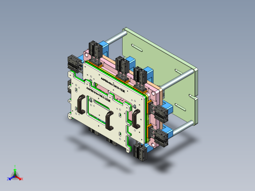AAPB0-TRIM-笔记本CNC工装夹具三维模型CNC5