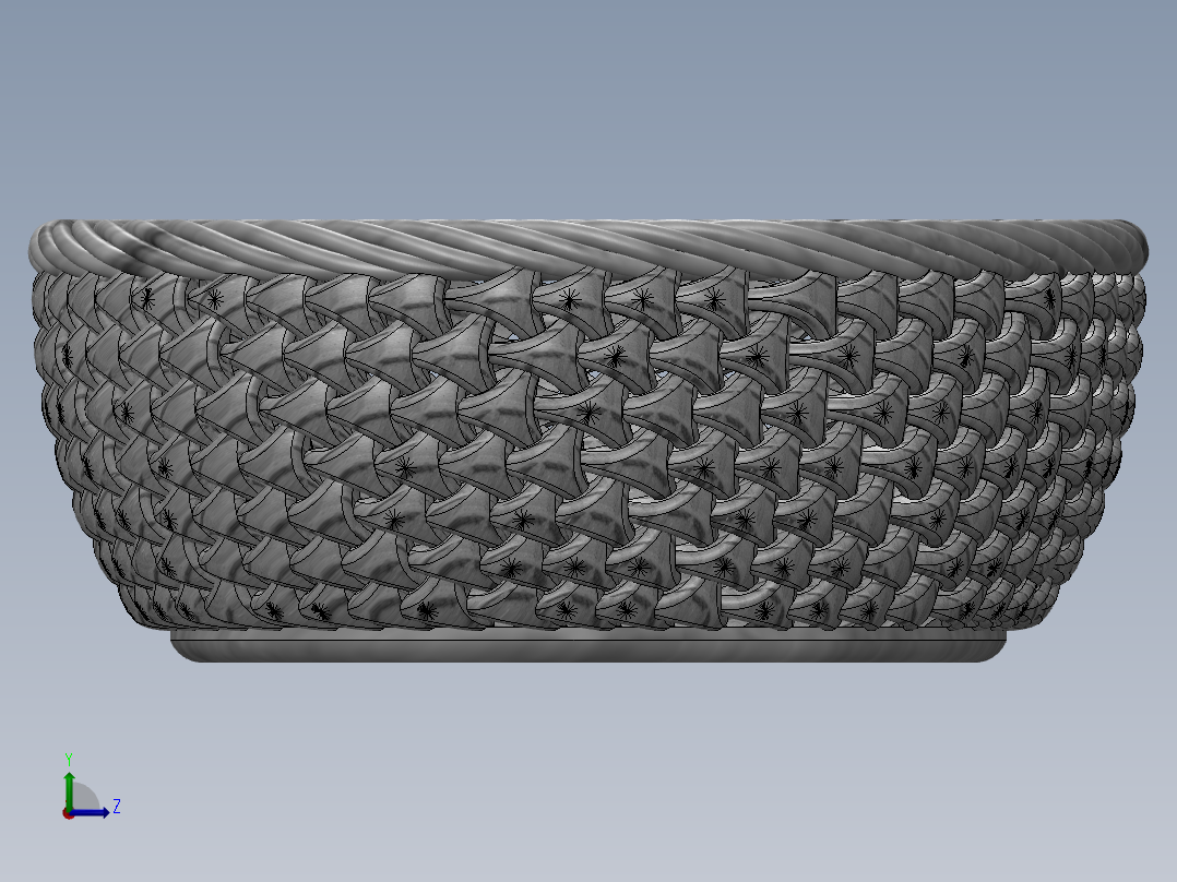 水果篮子左视图