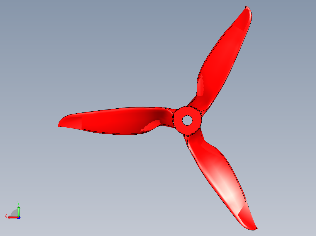 螺旋桨(136)后视图