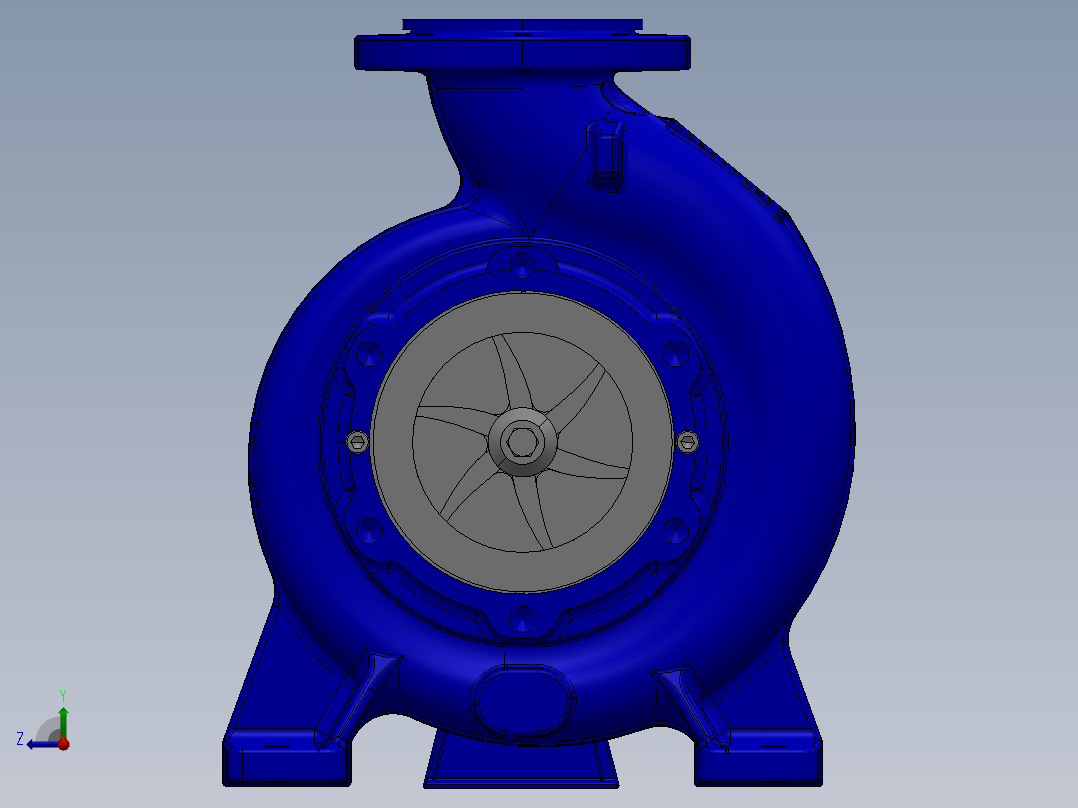 泵、水泵(60)右视图