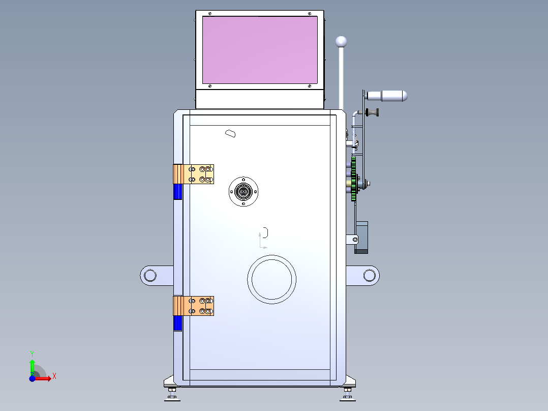 A3003545-真空实验箱前视图