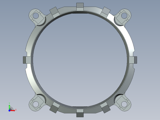 CPU散热器安装支架前视缩略图