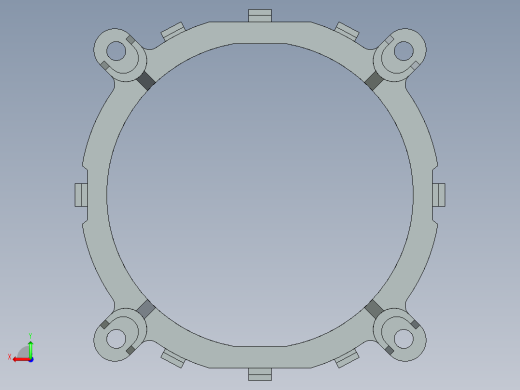 CPU散热器安装支架后视缩略图