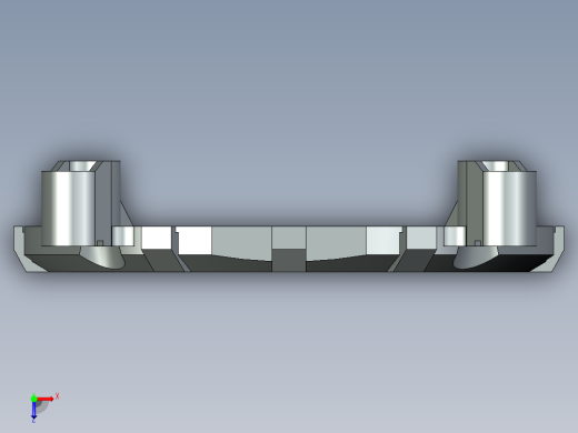 CPU散热器安装支架俯视缩略图
