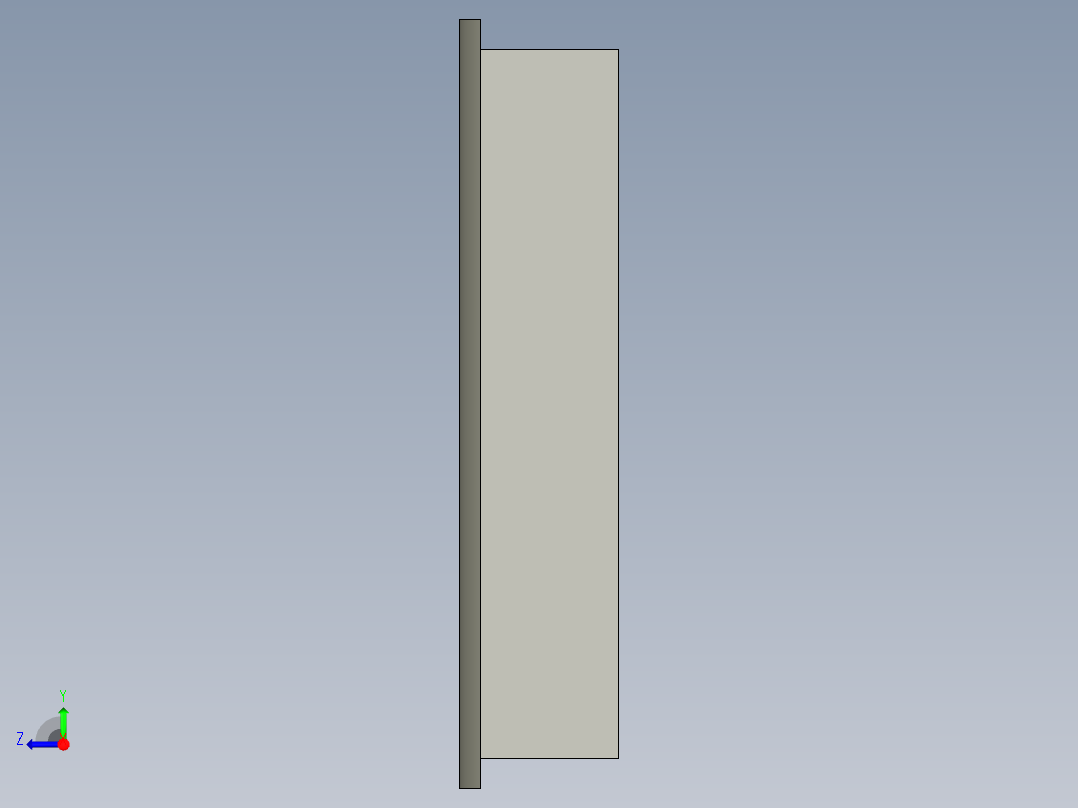 000西门子10英寸操作面板-TLZC右视图